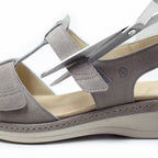 Suave Sandaler Dam Extra Bred Mocka Beige Tenn