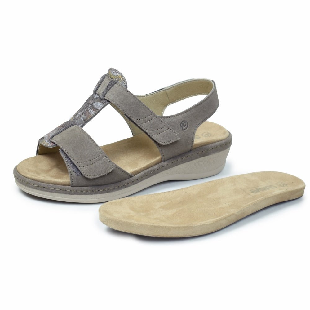 Suave Extra Bred Sandal Beige Tenn