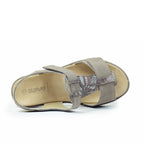 Suave Sandaler Dam Extra Bred Mocka Beige Tenn