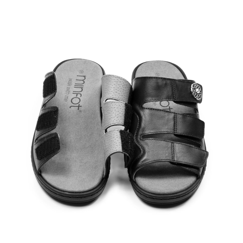 Minfot Sandaalit Hallux Valgus Dahlia Musta