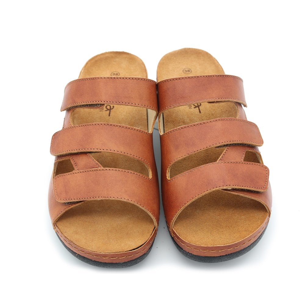 Embla Hälsoskor Sandaler Sofia Kastanj ergoflex