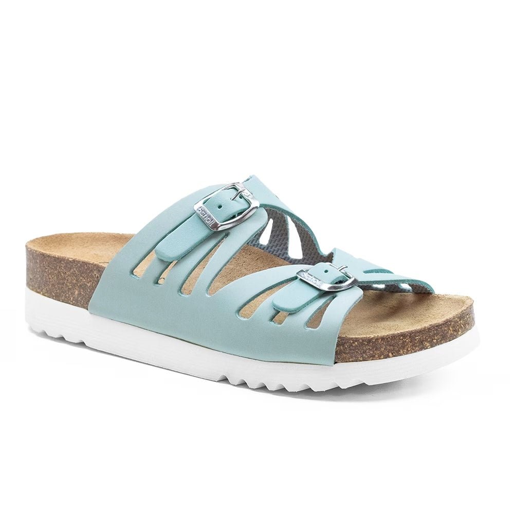 Scholl Sandaler Bioprint Ystad Dam Ljusblå