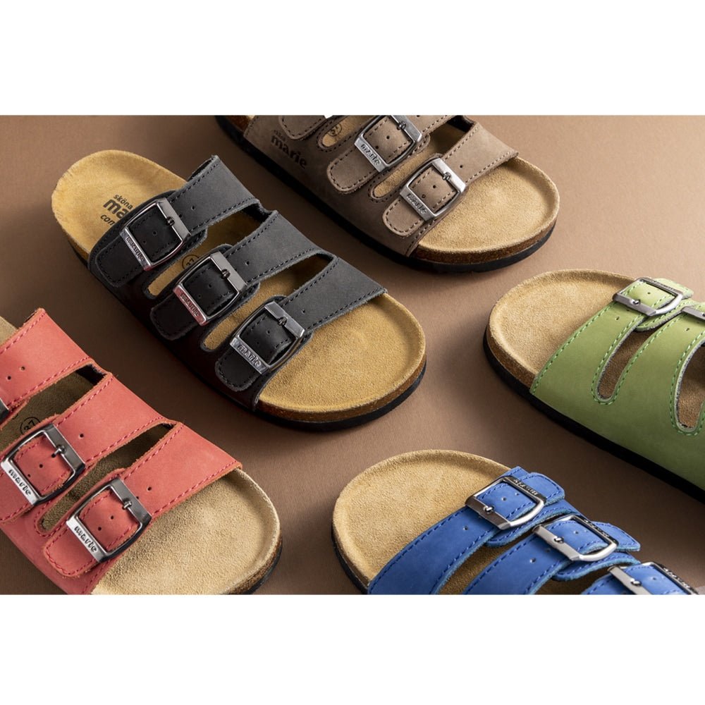 Sköna Marie Damsandal Shell Svart