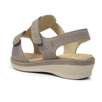 Suave Sandaler Dam Extra Bred Mocka Beige Tenn