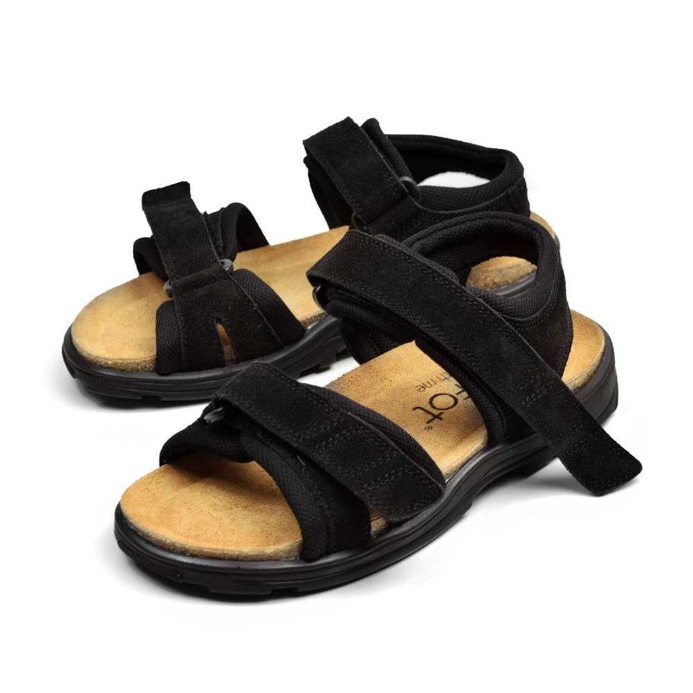 Minfot Sandaler Flex Svart Mocka