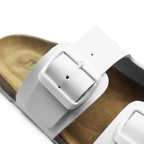 Minfot Softstep Sandaler Dam Biosandal 2-remmar Vit