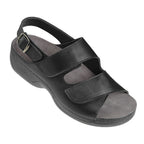 Embla Hälsoskor Sandaler Mimmi Svart ergoflex/hälrem