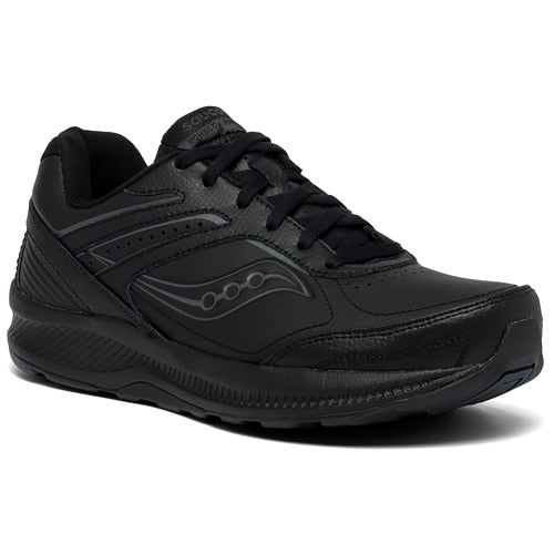 Saucony Echelon Walker 3 Promenadskor Dam Bred Svart