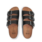 Scholl Sandaler Rio Bioprint AD Dam Nero Svart