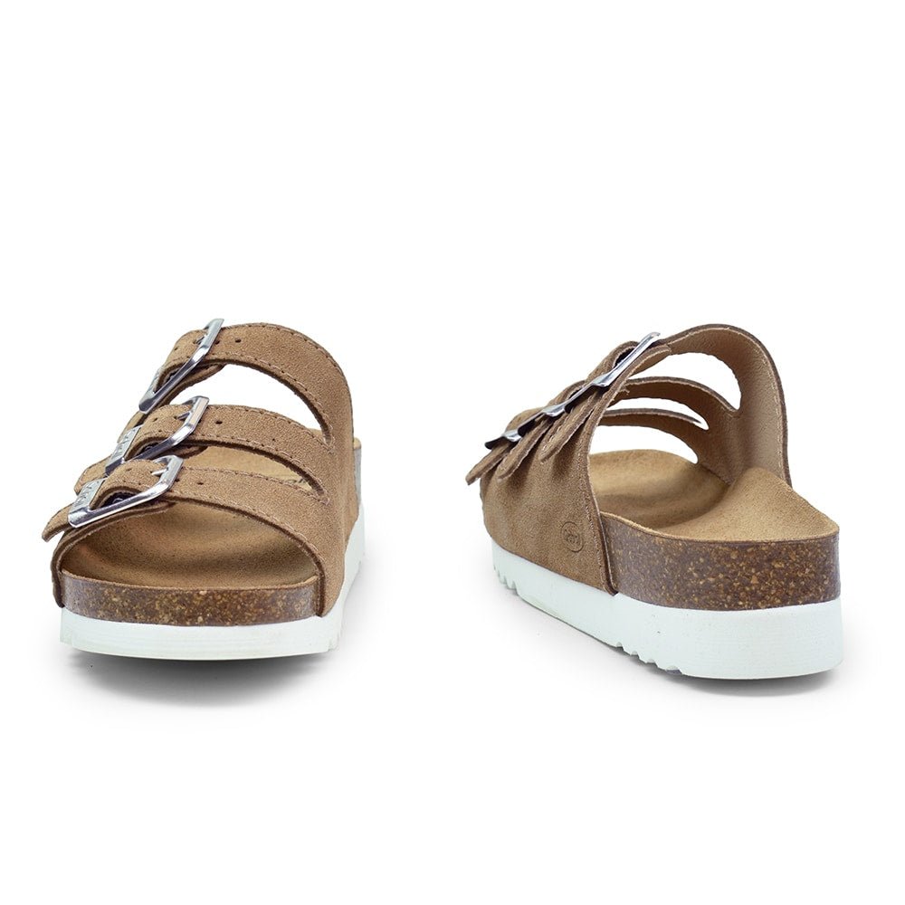 Scholl Sandaler Rio Bioprint AD Dam Mocka Ljusbrun