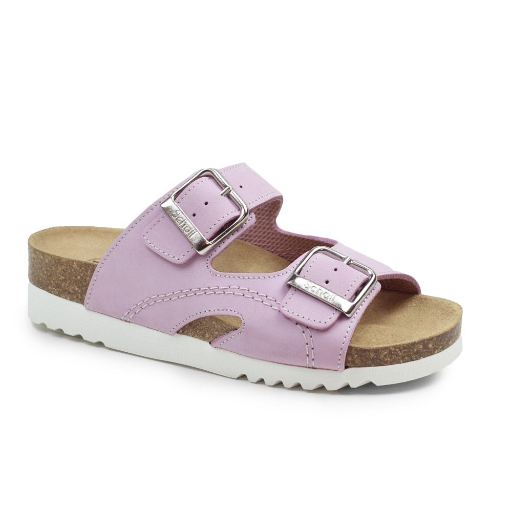 Scholl Moldava Sandaler Dam Nubuck Ljusrosa