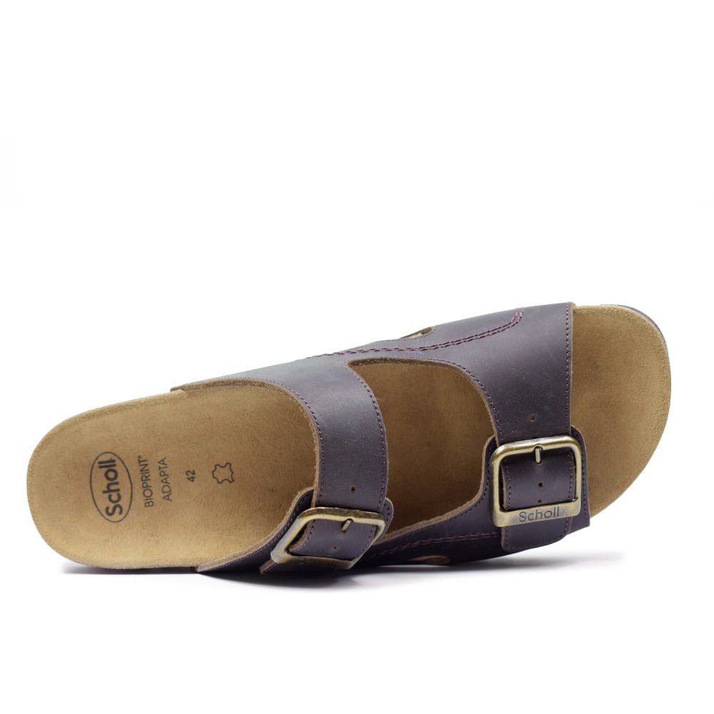 Scholl Sandaler Moldava Bioprint AD Herr Mörkbrun