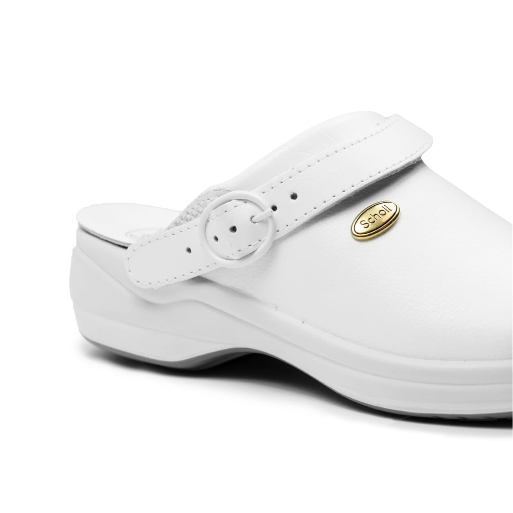 Scholl Tofflor New Bonus Unisex Vit