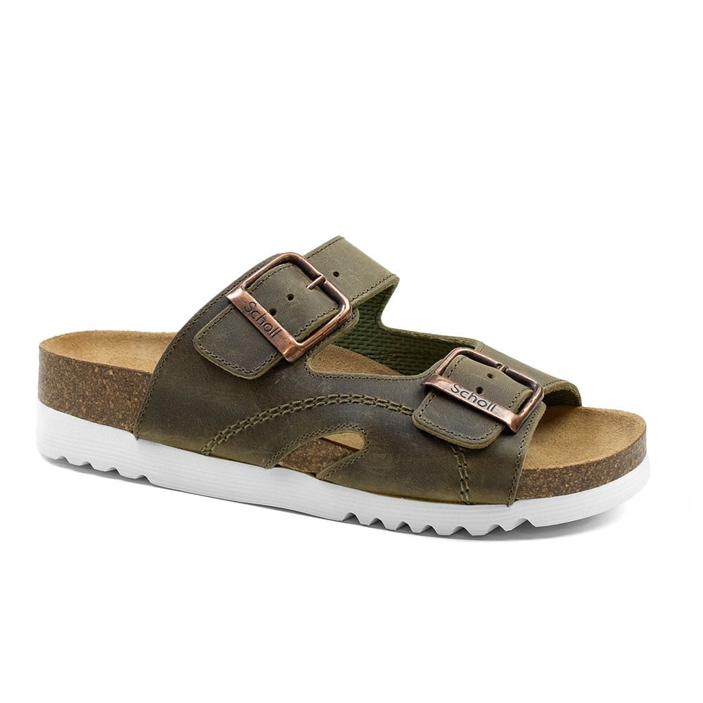 Scholl Moldava Sandaler Dam Oliv