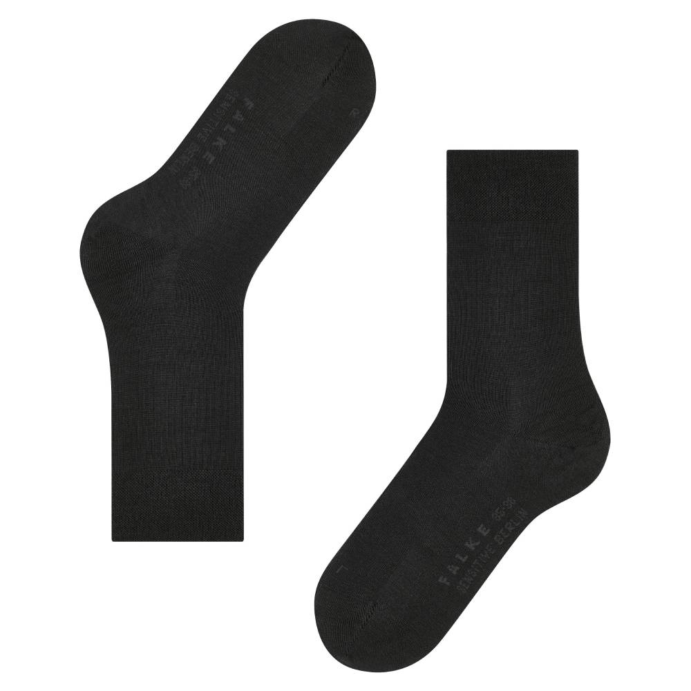Falke Sensitive Berlin Strumpor Dam Svart 1-pack