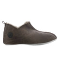 Shepherd Henrik Fårskinnstofflor Stone Oiled Antique
