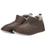 Shepherd Lina Fårskinnstofflor Stone Oiled Antique