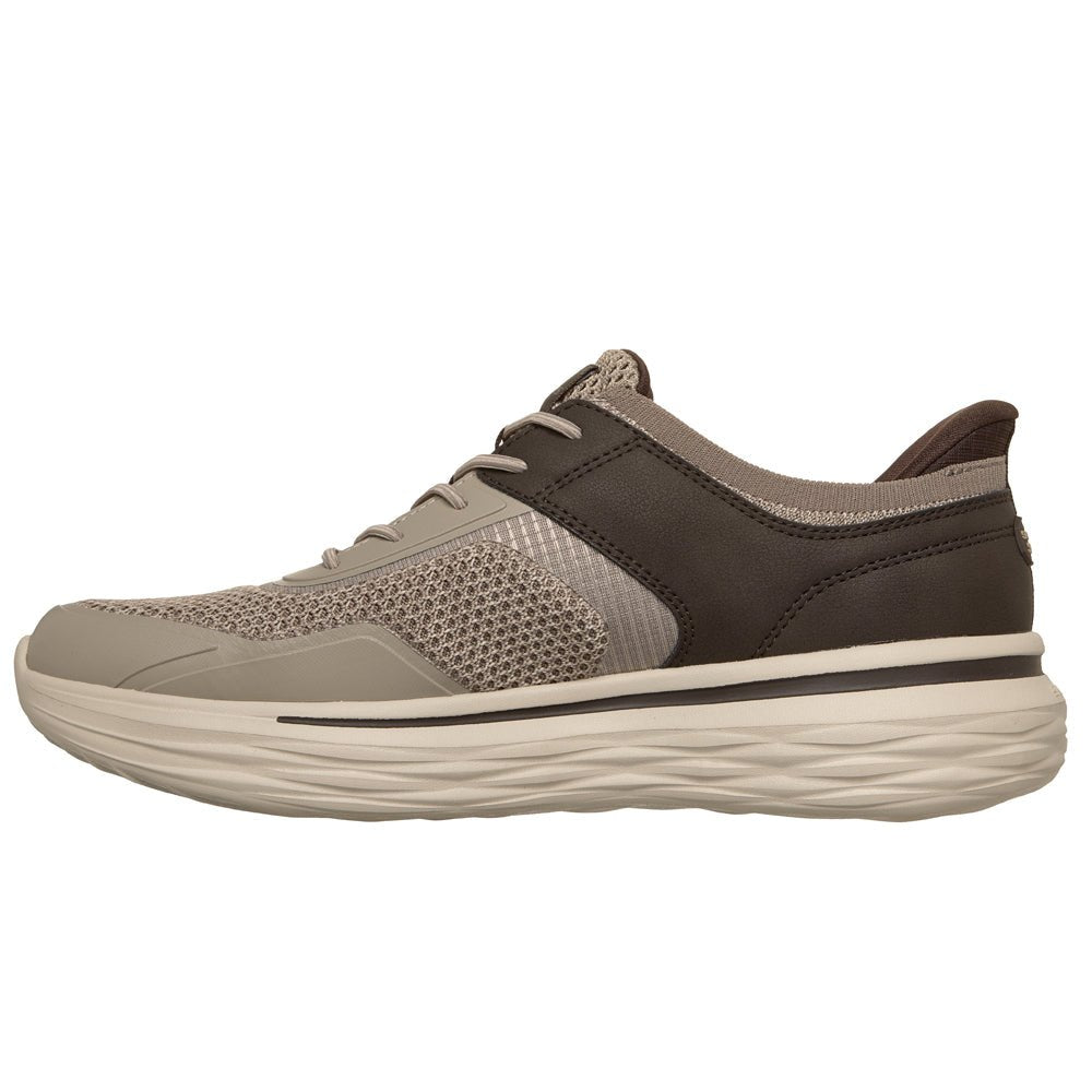 Skechers Mens Sneakers Slip-Ins Nevarro Tavo Brown