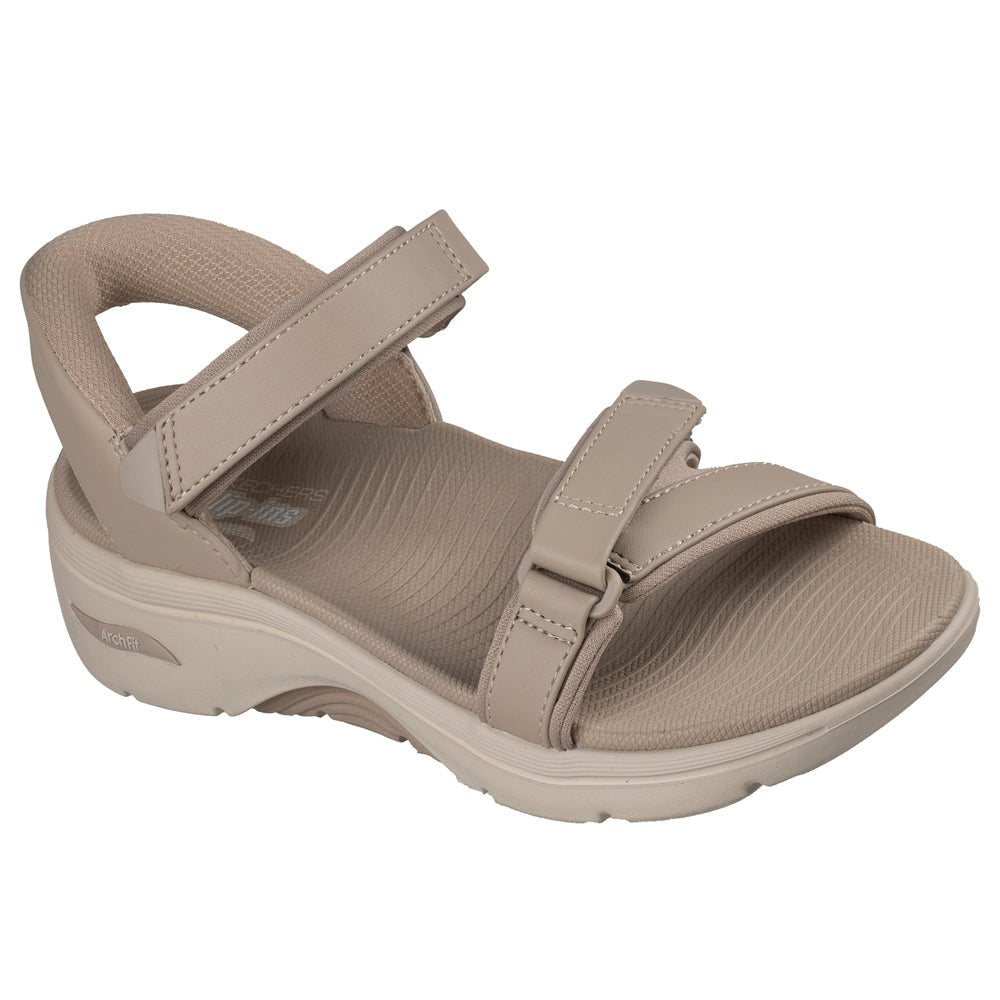 Skechers Go Walk Sandaler Dam Arch Fit 2.0 Slip-Ins Taupe