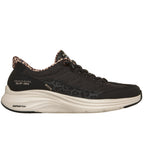 Skechers Cozy Fit Sneakers Dam Slip-Ins Svart Leopard