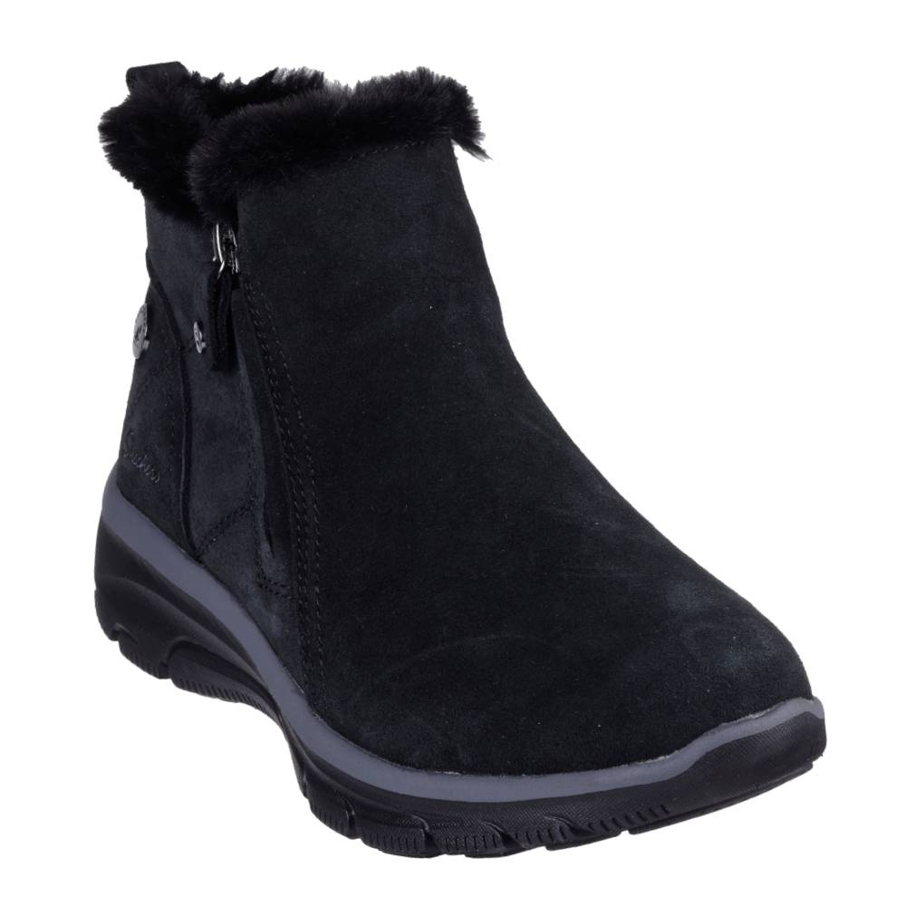 Skechers Easy Going Boots Zip Dam Vattentäta Svart