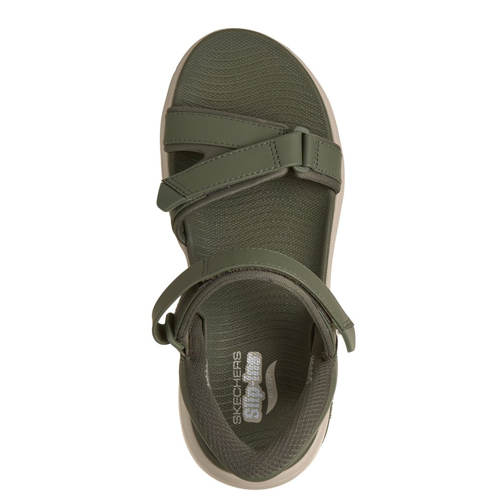 Skechers Go Walk Sandaler Dam Arch Fit 2.0 Slip-Ins Olive