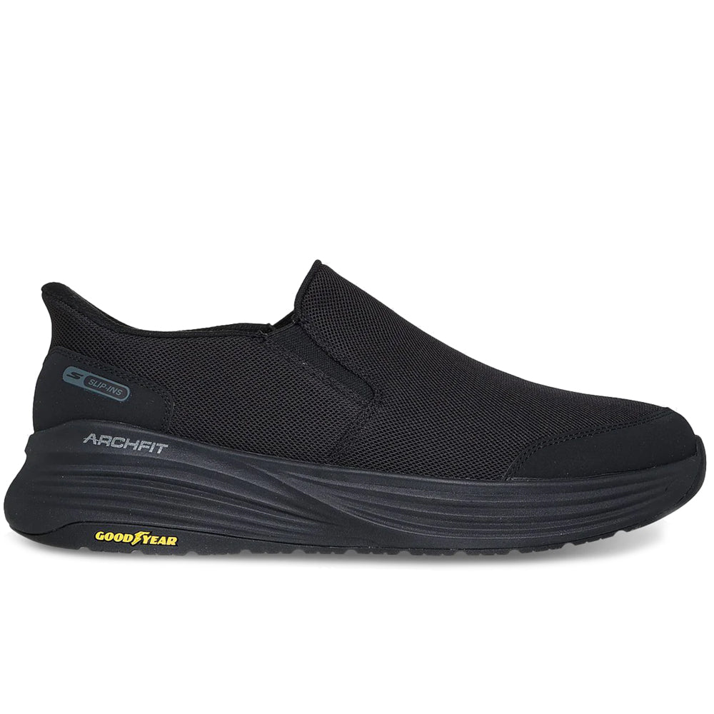 Skechers Go Walk Charles Herr Arch Fit Slip-Ins Svart