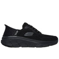 Skechers D Lux Walker 2.0 Sneakers Herr Slip-Ins Svart