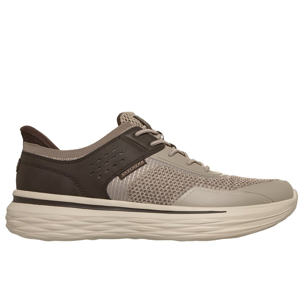 Skechers Mens Sneakers Slip-Ins Nevarro Tavo Brown