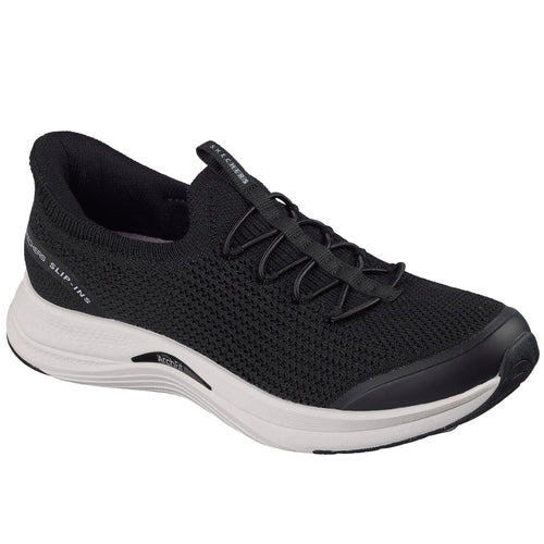 Skechers Arch Fit Vista 2.0 Primavera Slip-Ins Black White