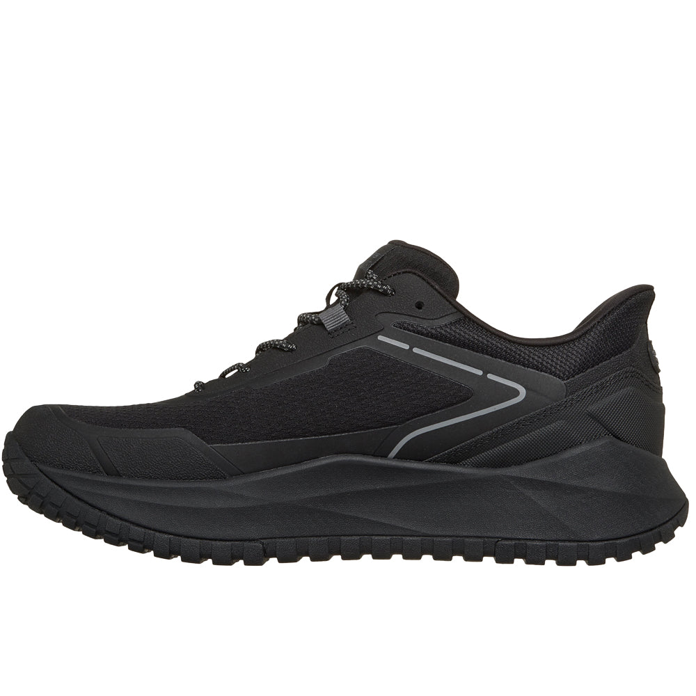 Skechers Badger Sneakers Herr Vattentäta Slip-Ins Svart