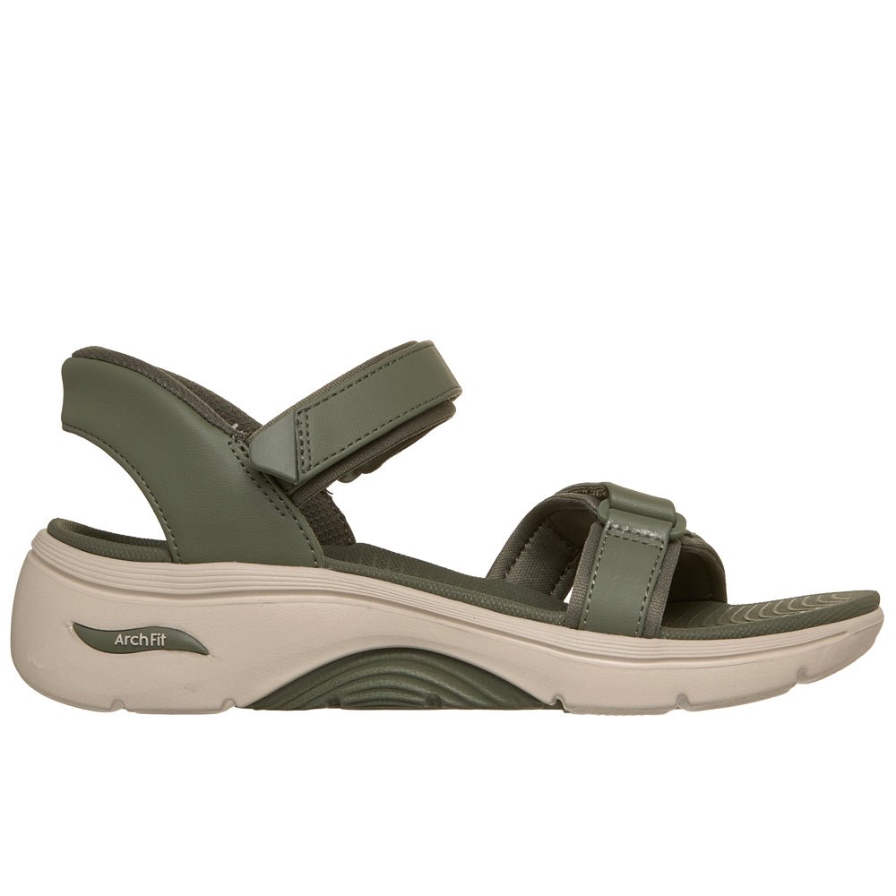 Skechers Go Walk Sandaler Dam Arch Fit 2.0 Slip-Ins Olive