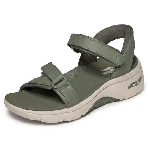 Skechers Go Walk Sandaler Dam Arch Fit 2.0 Slip-Ins Olive