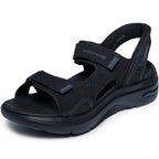 Skechers Sandaler Go Walk Slip-Ins Arch Fit 2.0 Herr Svart