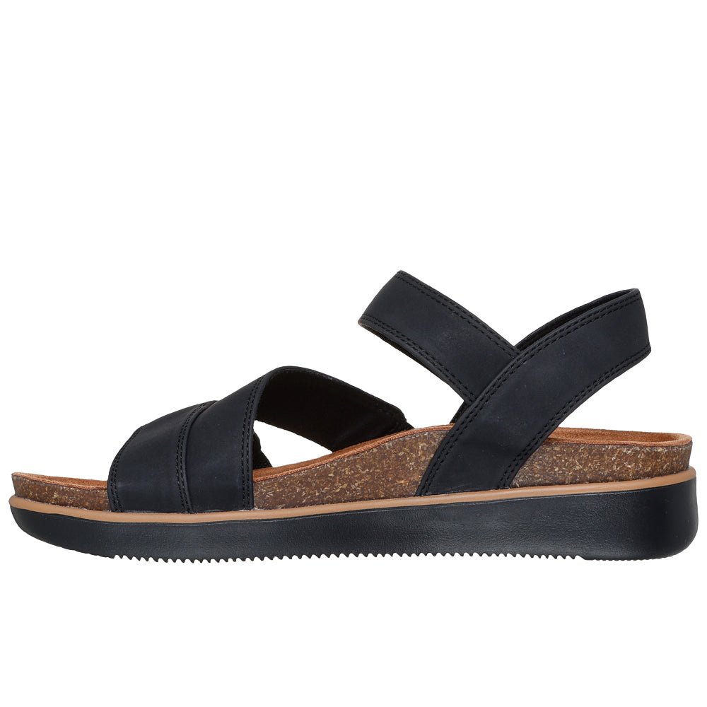 Skechers Lifted Comfort Sandaler Dam Svart