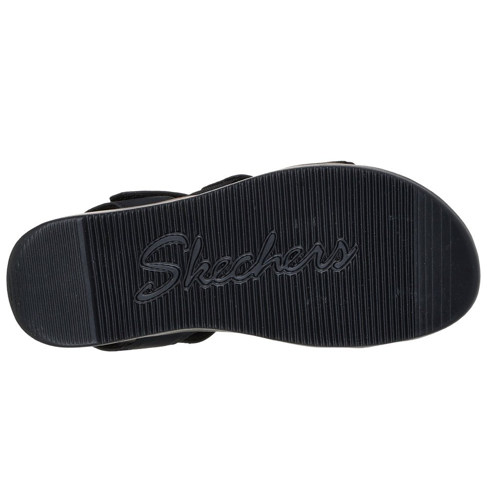 Skechers Lifted Comfort Sandaler Dam Svart