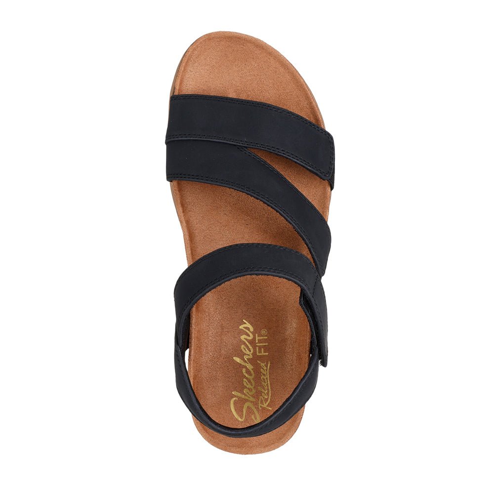 Skechers Lifted Comfort Sandaler Dam Svart