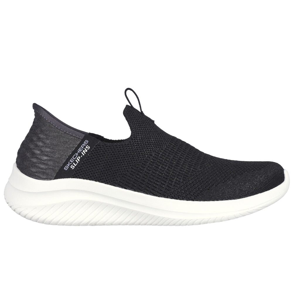 Skechers Womens Ultra Flex 3.0 Slip-Ins Svart Vit