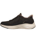 Skechers Cozy Fit Sneakers Dam Slip-Ins Svart Leopard