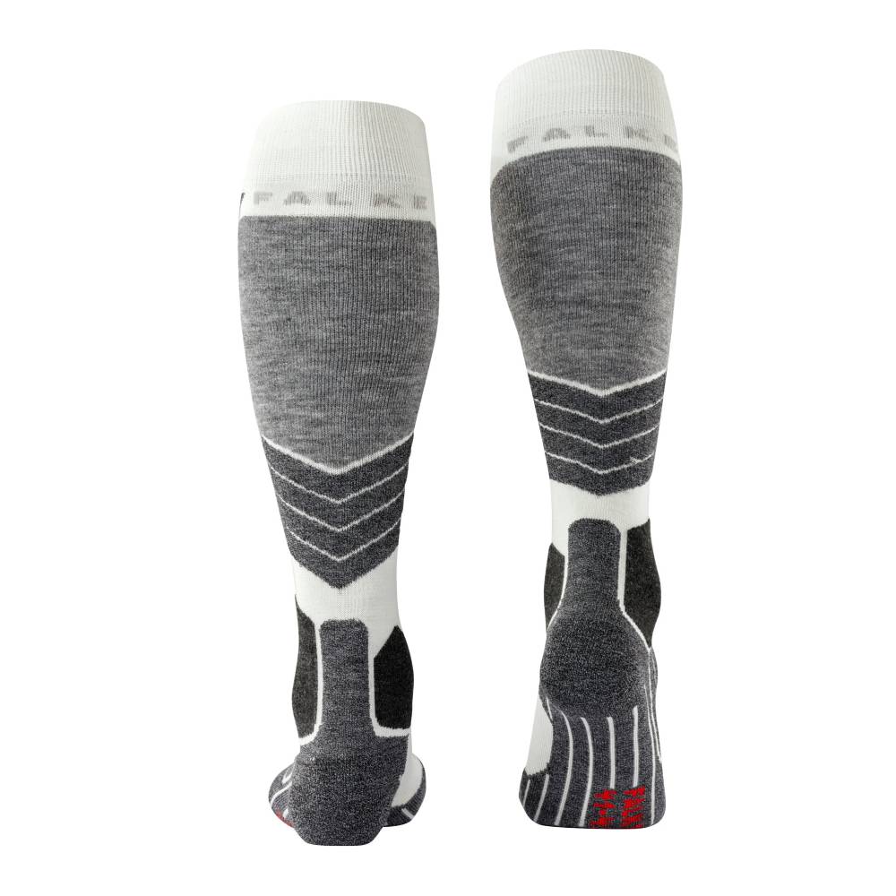 Falke SK2 Skidstrumpor Dam Vit Svart 1-pack