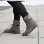 Minfot Marina Boots med Dragkedja Aquastop-TEX Taupe