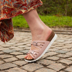Scholl Sandaler Bioprint Ystad Dam Rosa