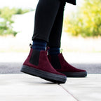 Minfot Chelsea-bootsit Visby Mokka Bordeaux