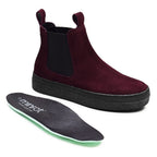 Minfot Chelsea-bootsit Visby Mokka Bordeaux