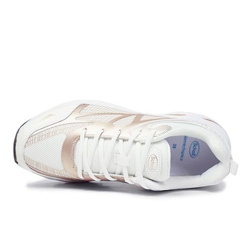 Scholl Skor Biomechanics Sprinter Net Dam White Gold
