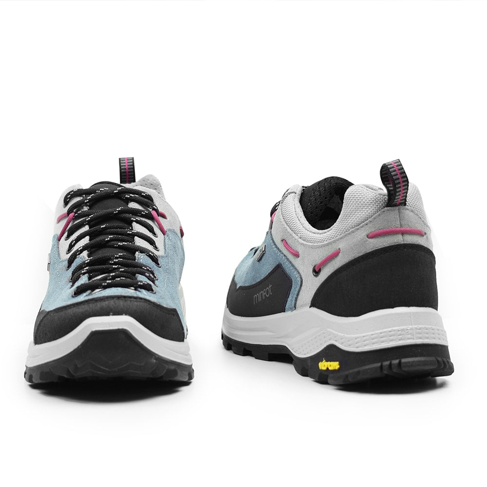 Minfot Ellne Walkingskor J-Tex Ljusblå