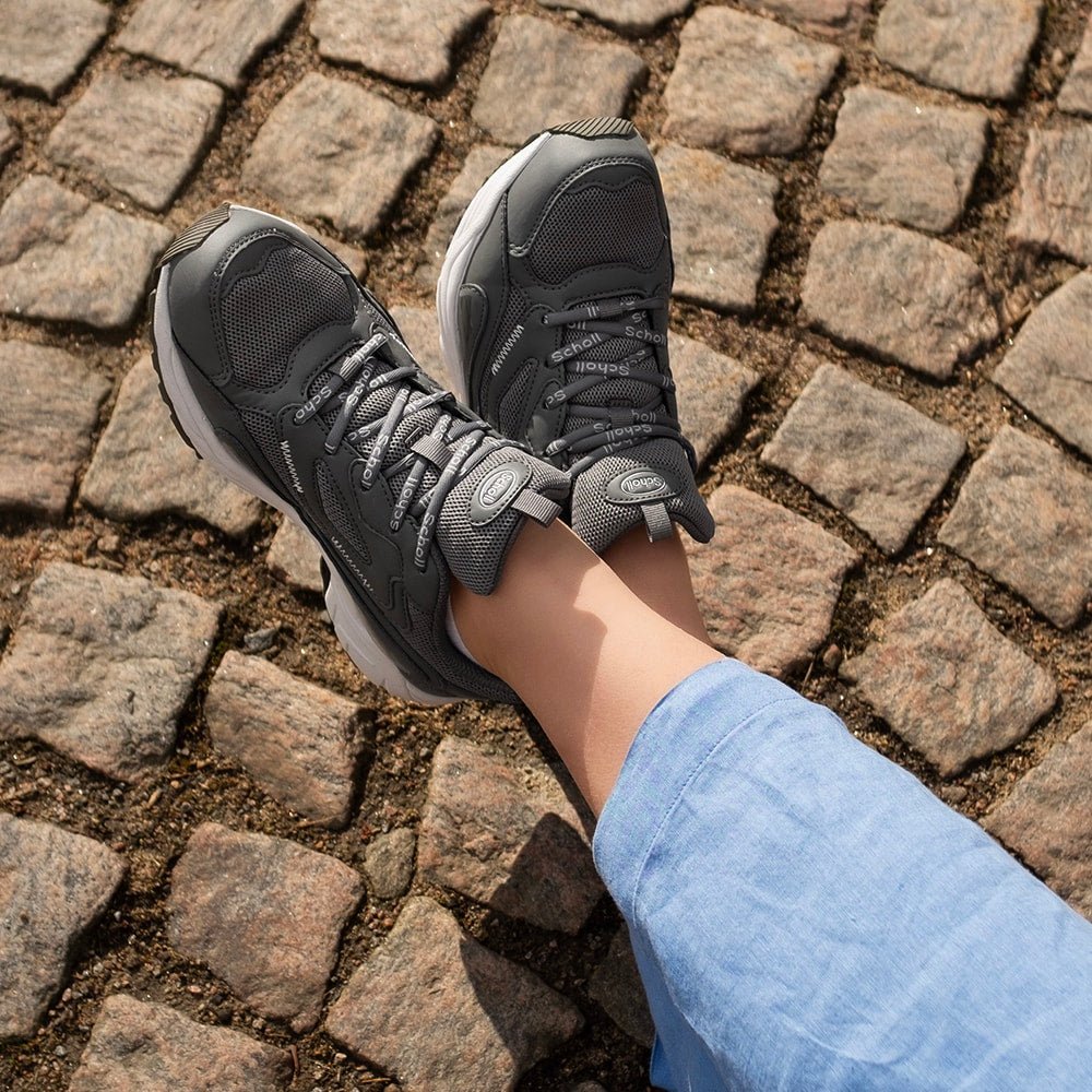 Scholl Skor Sprinter Snap Dam Antracit