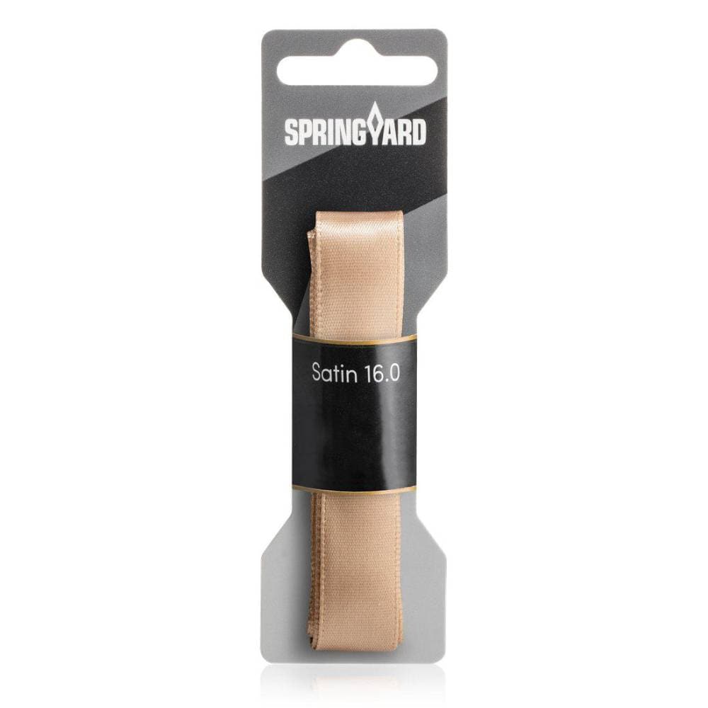 Springyard Skosnören Satin Champagne