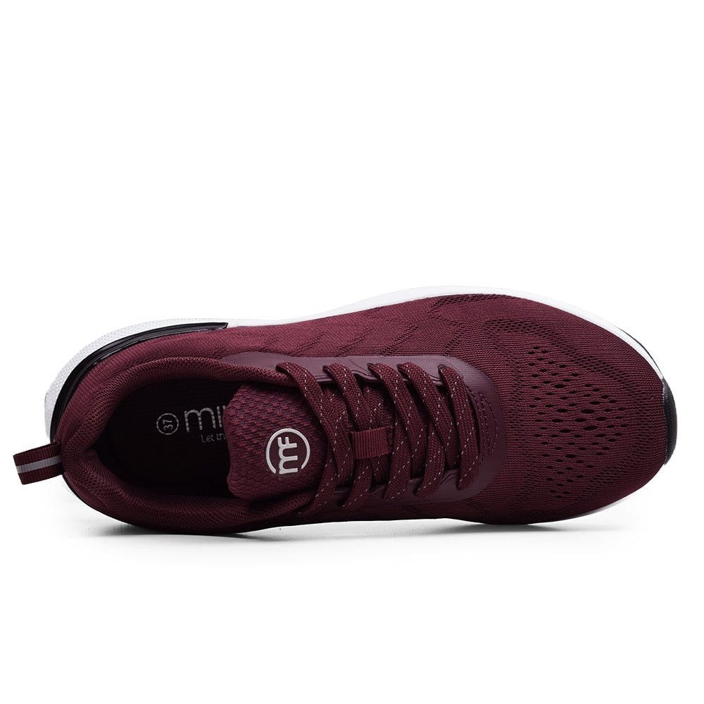 Minfot Sneaker Move Dam Mesh Bordeaux