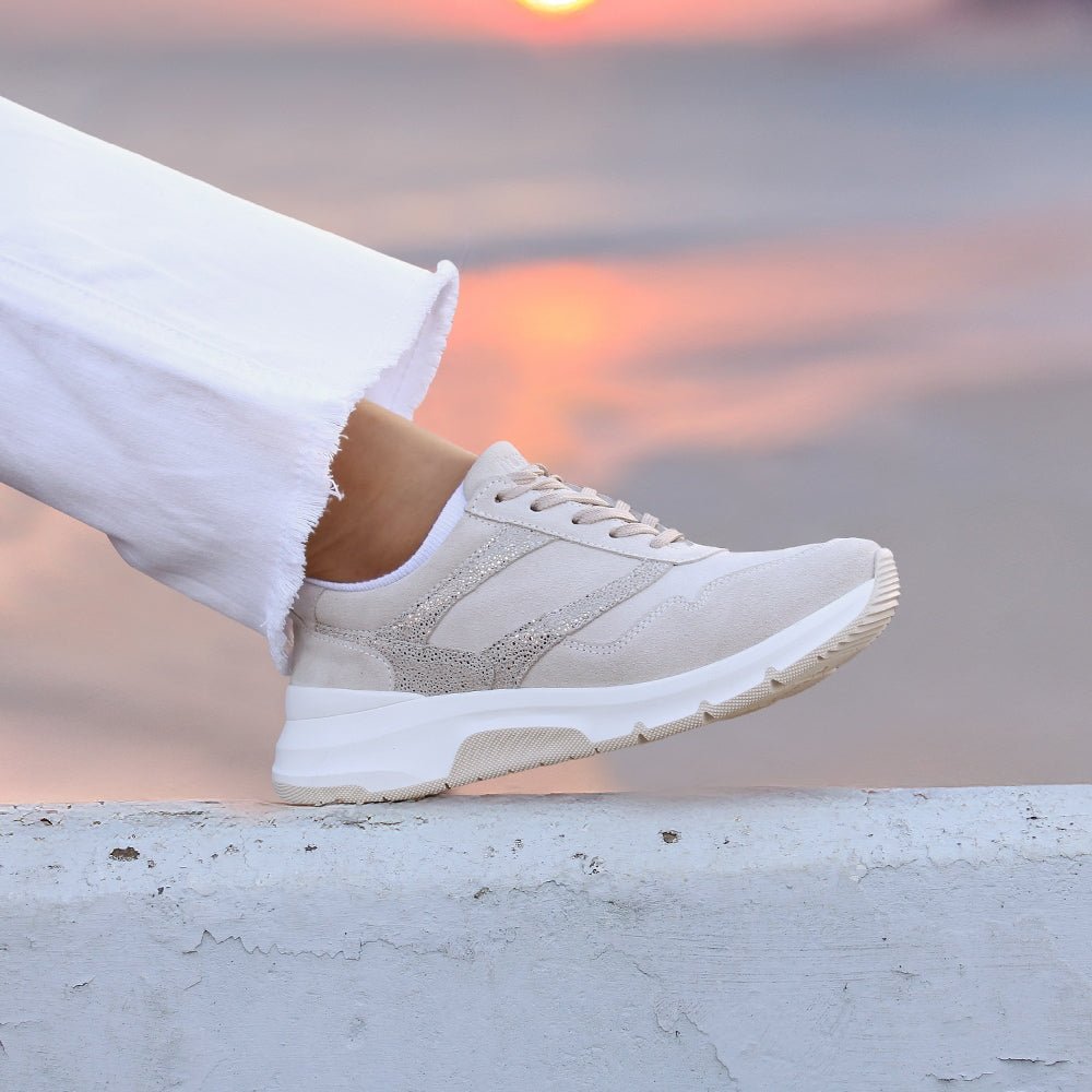 Minfot Softrole Pop Sneakers Dam Beige